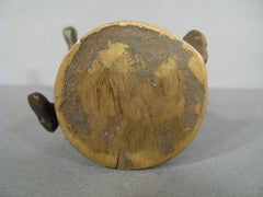 Vintage Bronze Rugby Player Sculpture -1Y71