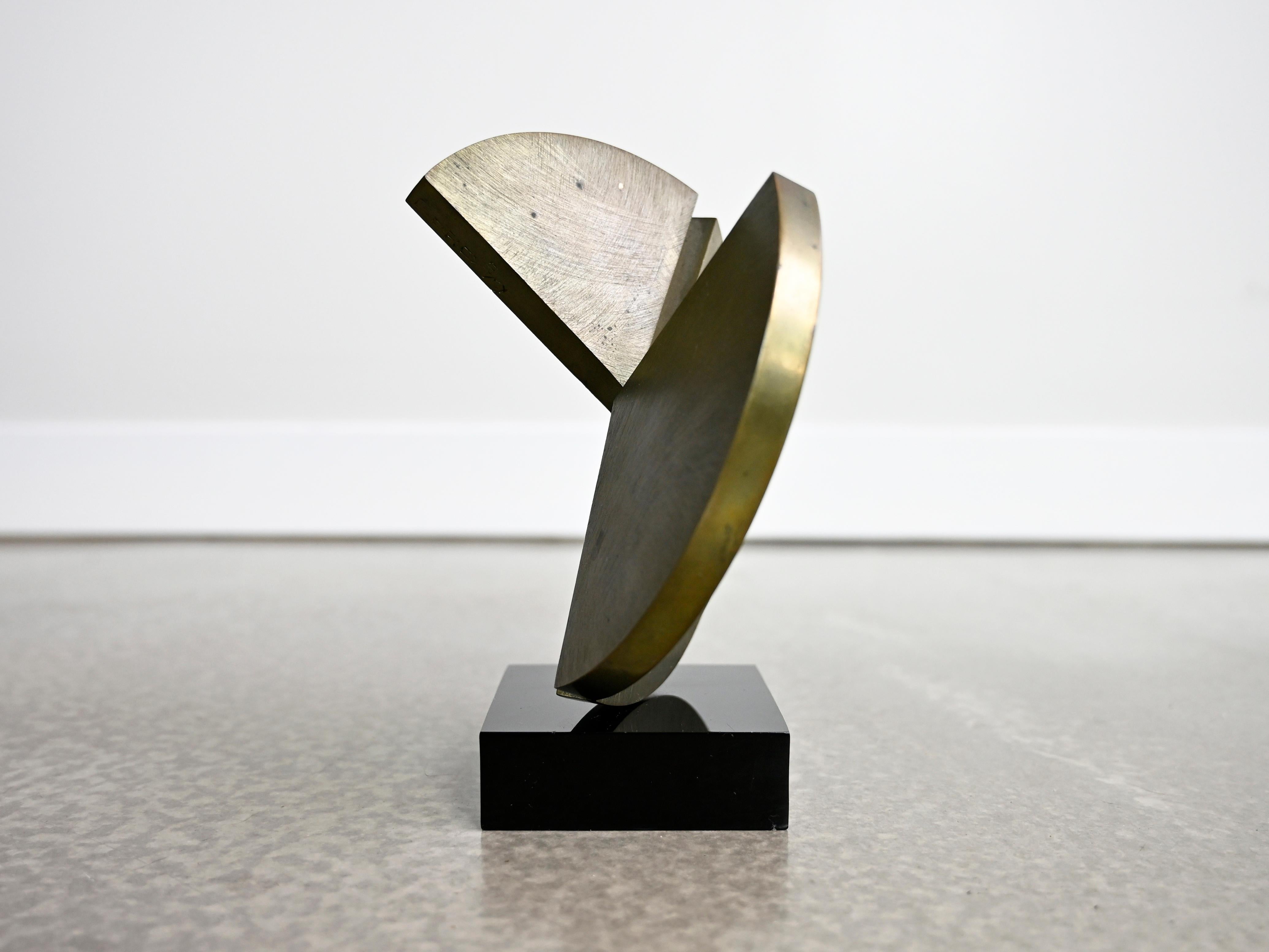 Escultura vintage de bronce de Gordon Hammond Smith Moderno de mediados de siglo en venta