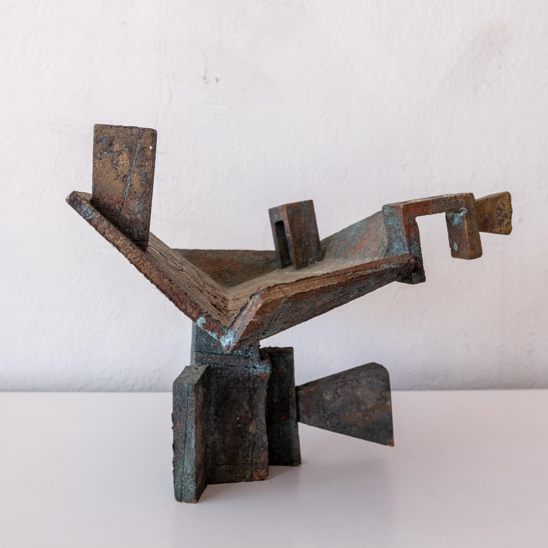 Vintage Bronze Sculpture by Paolo Soleri For Sale 4