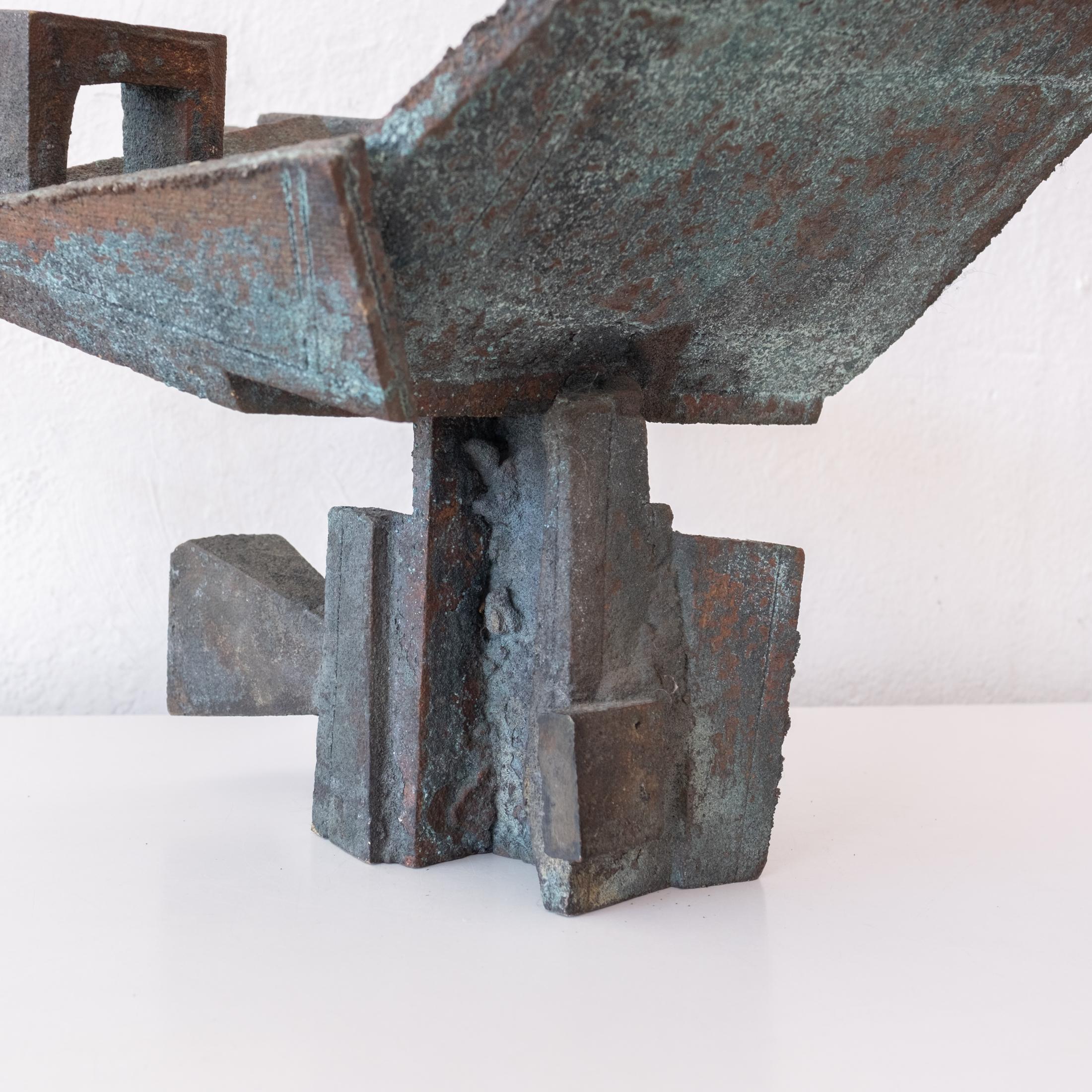 Vintage Bronze Sculpture by Paolo Soleri For Sale 7