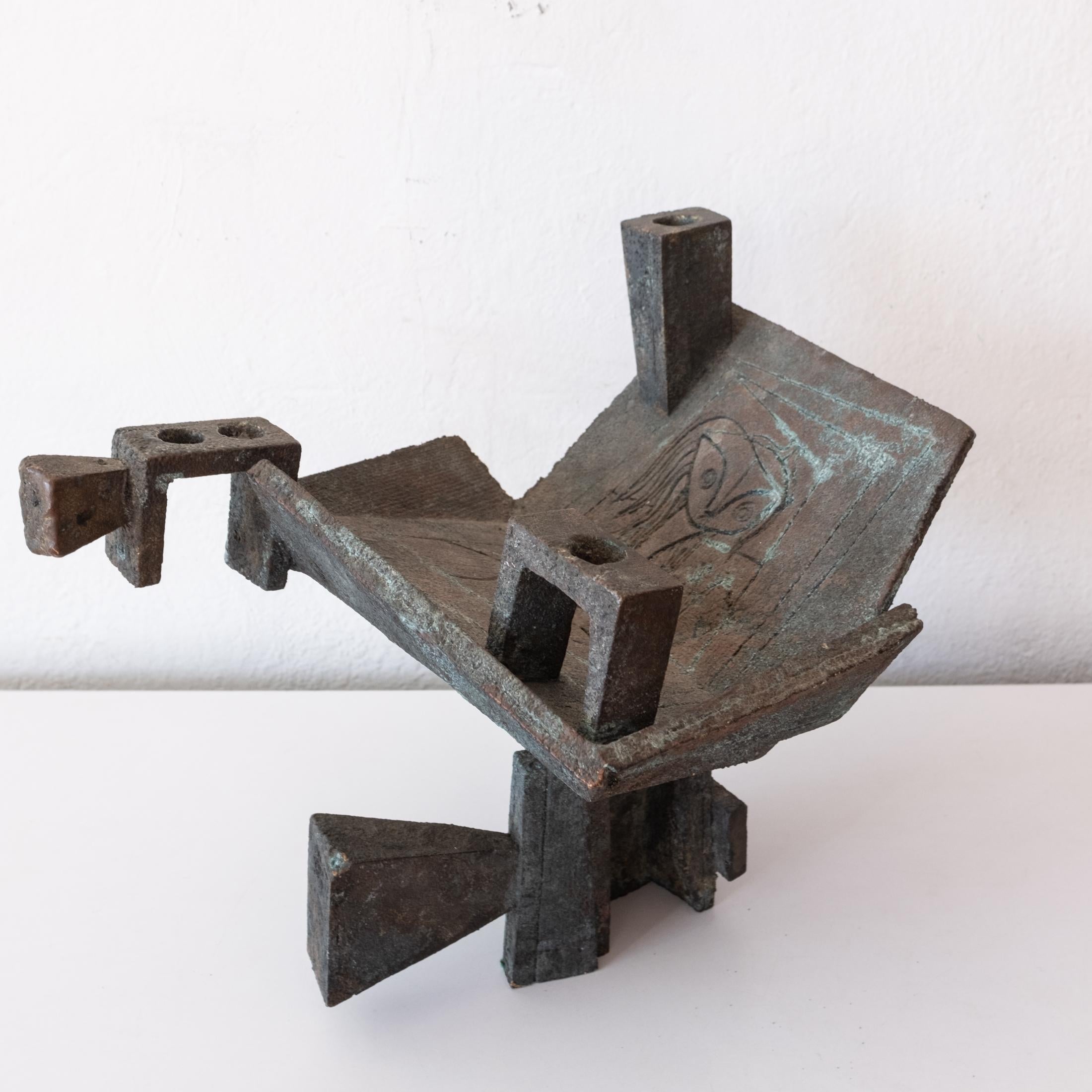 Vintage Bronze Sculpture by Paolo Soleri For Sale 11