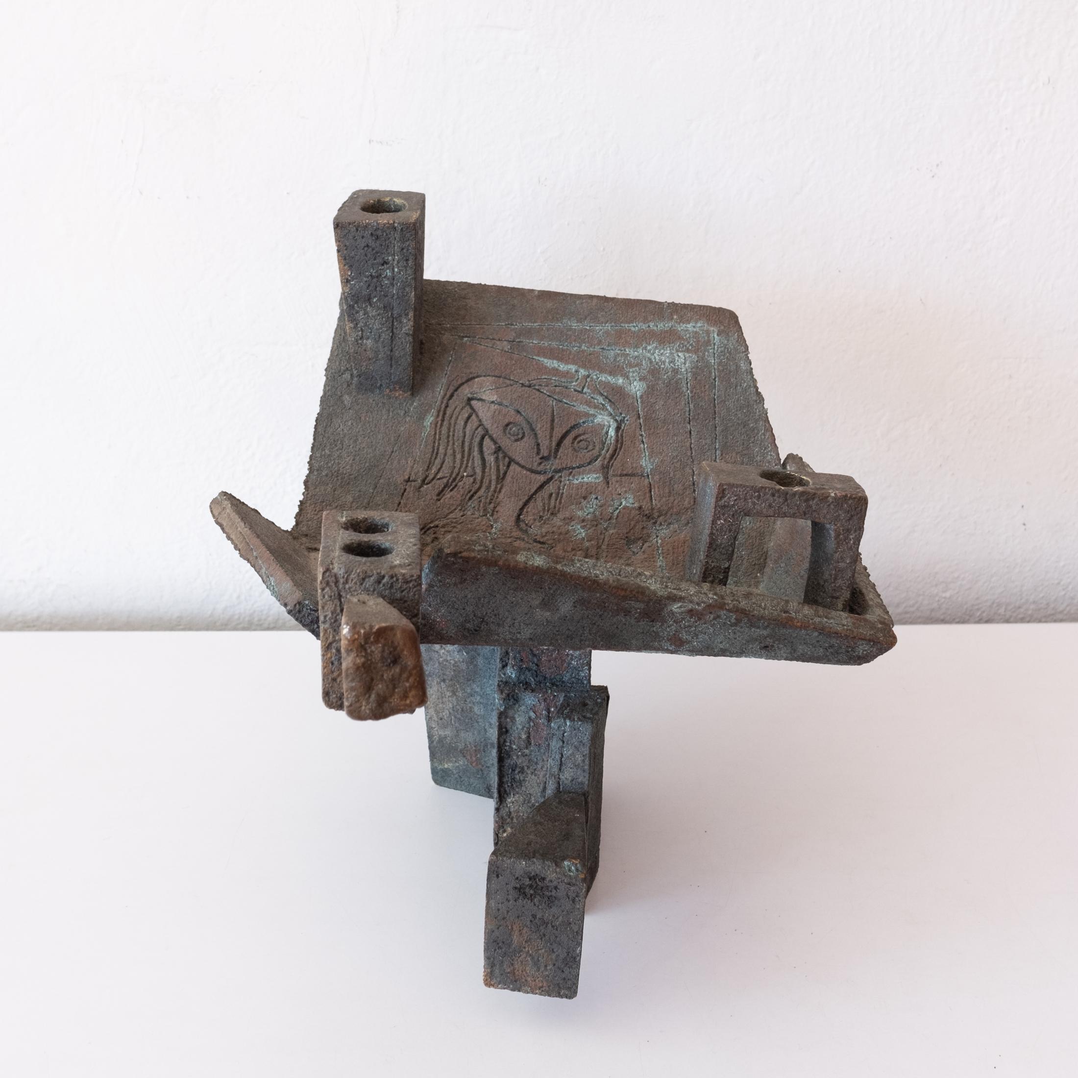 Sculpture vintage en bronze de Paolo Soleri en vente 13