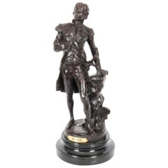 Vintage Bronze Sculpture of Nelson, 20th Century