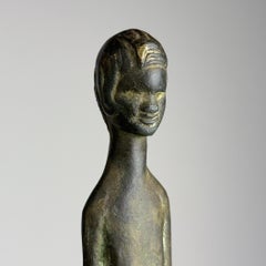 Scultura vintage in bronzo “Ombra della Sera”, Italia, anni ’50-’70