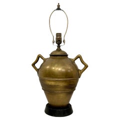 Vintage Bronze Tischlampe