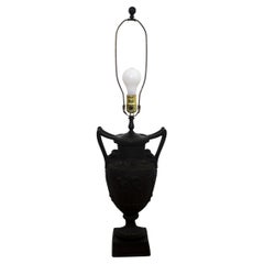 Vintage Bronze Urn Etruscan Style Table Lamp