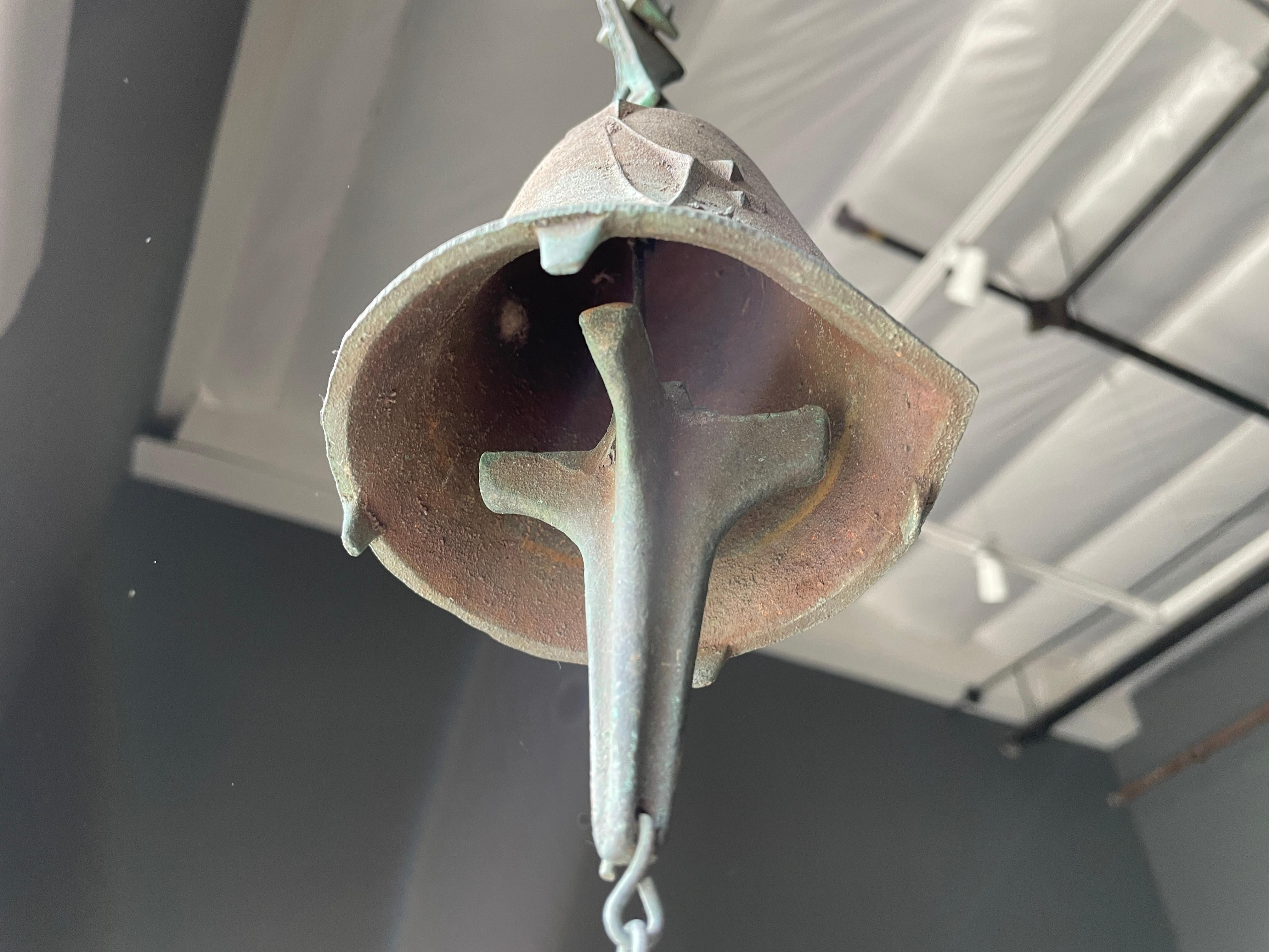 20th Century Vintage Bronze Wind Chime by Paolo Soleri circa 1970s