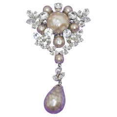 Vintage Brooch by Christian Dior, 1961 Vintage Brooch by Christian Dior, 1961