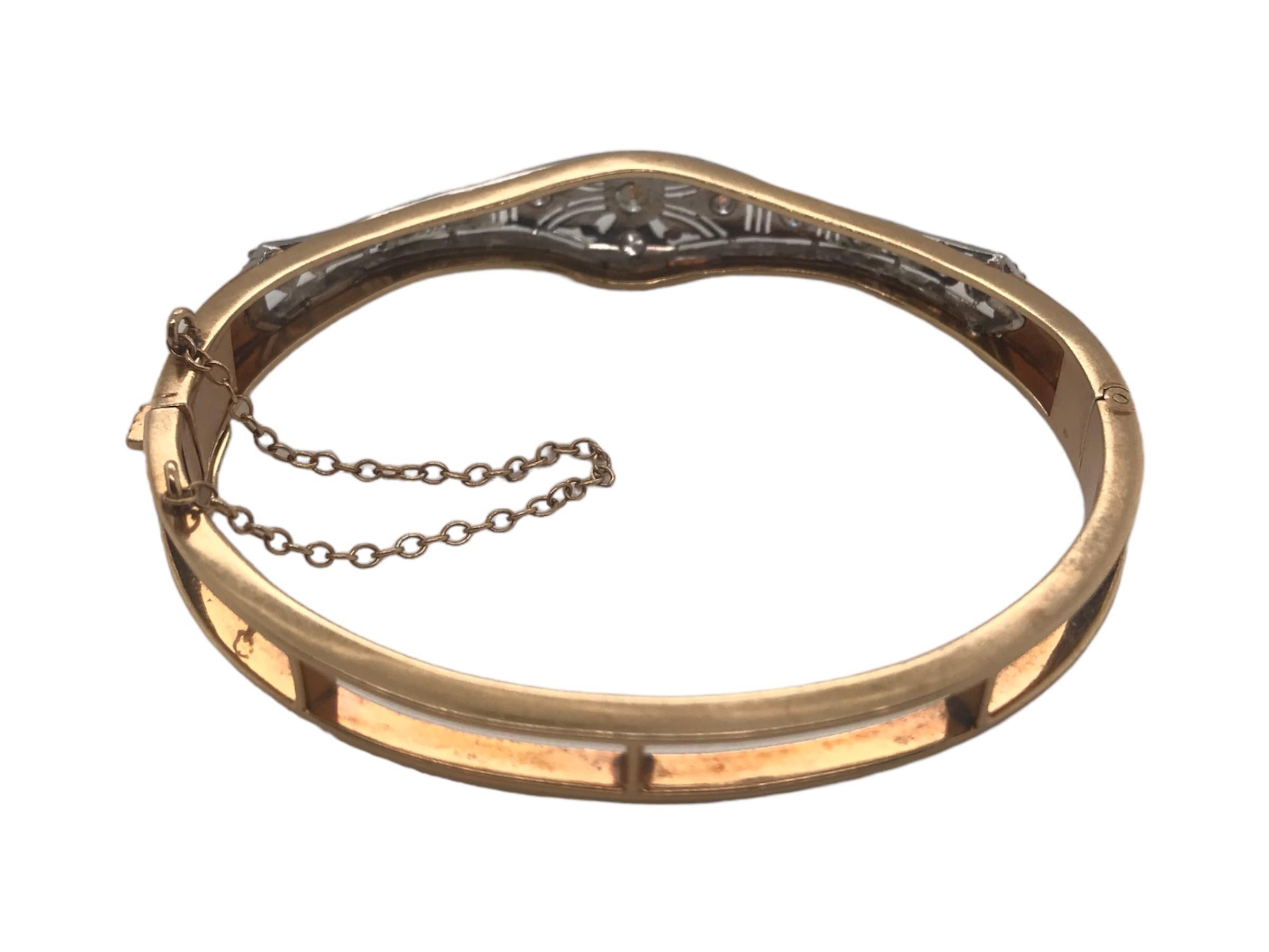 Vintage Brooch Conversion Bangle Braclet 1