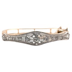 Vintage Brooch Conversion Bangle Braclet