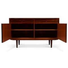 Credenza d'epoca Brouer Møbelfabrik in legno di palissandro 1960s