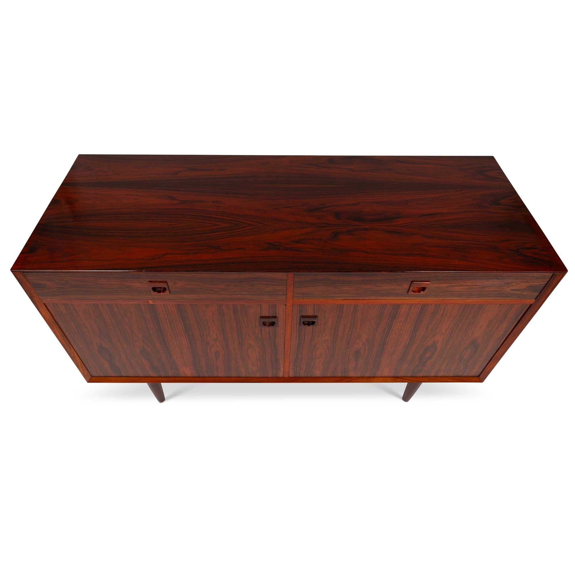 Credenza d'epoca Brouer Møbelfabrik in legno di palissandro 1960s in vendita 1