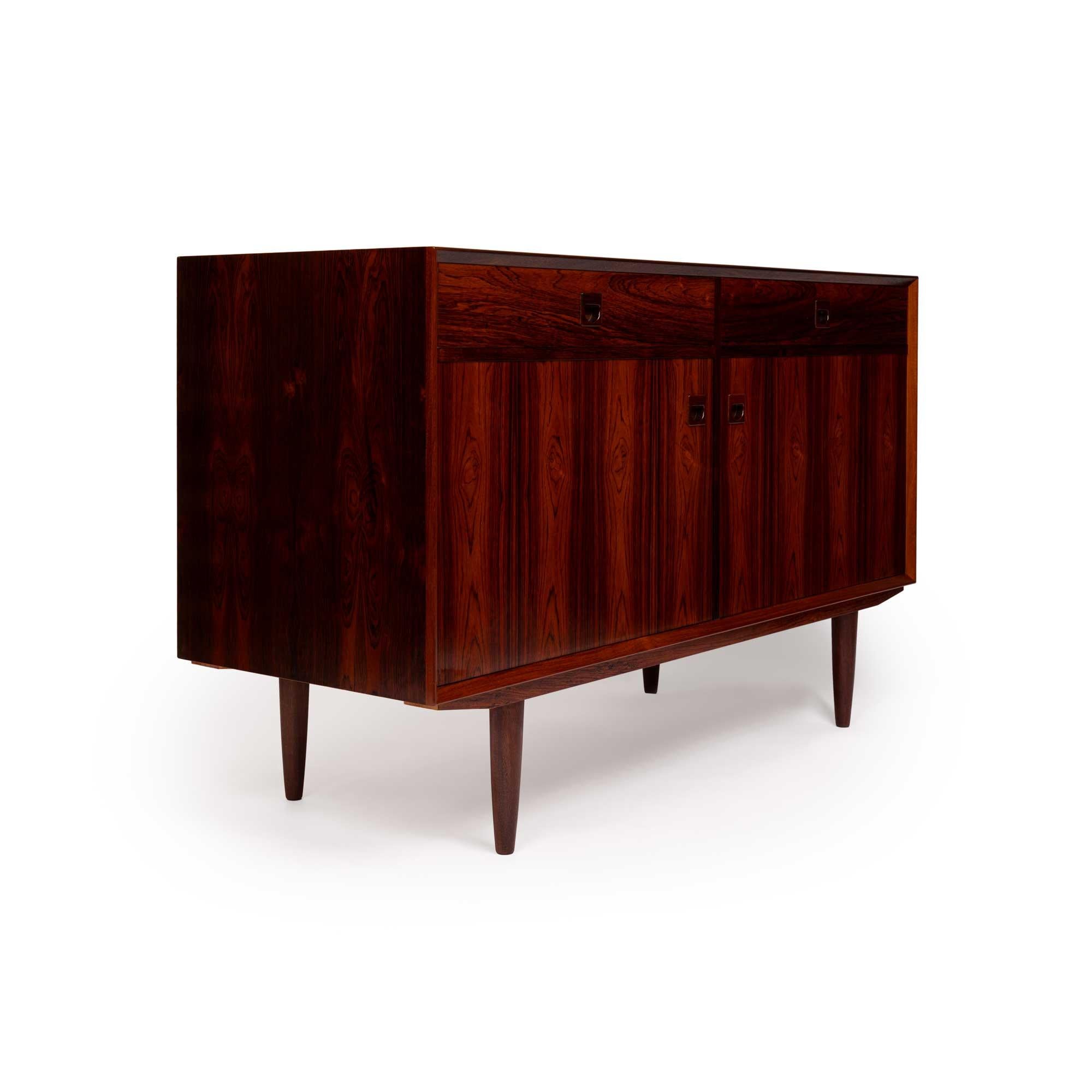 Danish Vintage Brouer Møbelfabrik Rosewood Sideboard Credenza 1960s