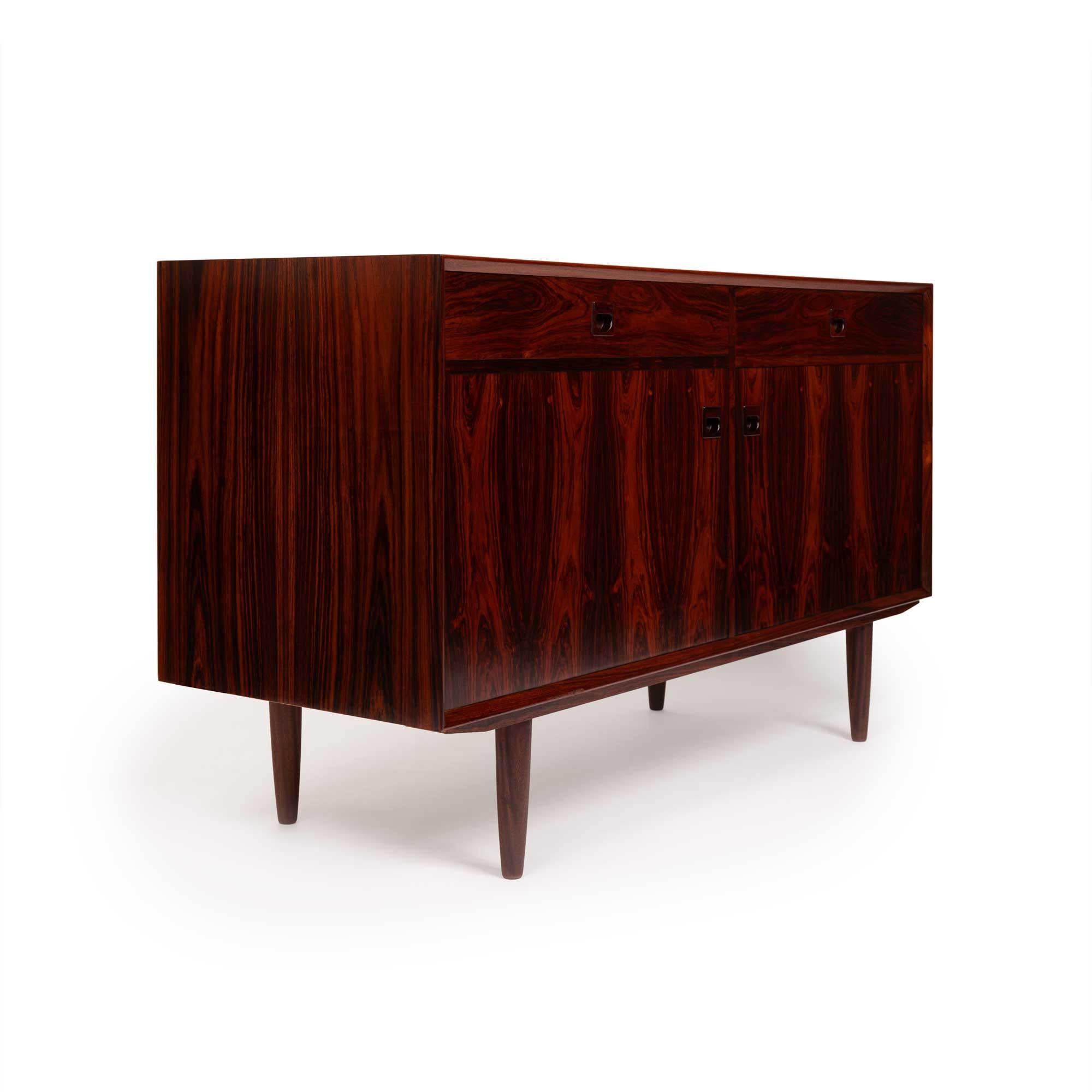 Danish Vintage Brouer Møbelfabrik Rosewood Sideboard Credenza 1960s