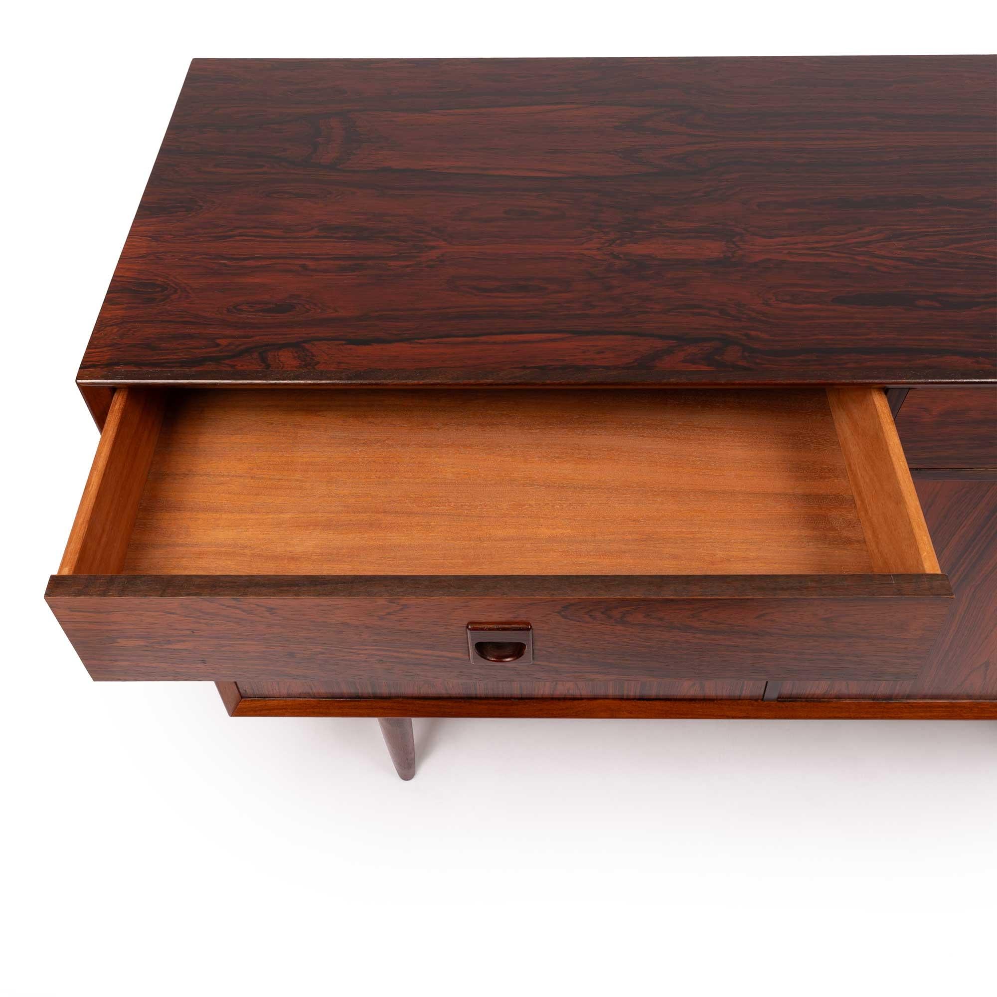 Vintage Brouer Møbelfabrik Rosewood Sideboard Credenza 1960s 2