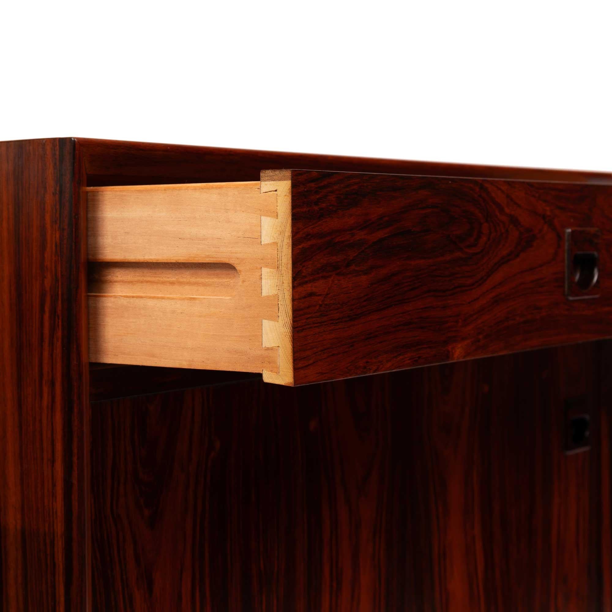 Vintage Brouer Møbelfabrik Rosewood Sideboard Credenza 1960s 2