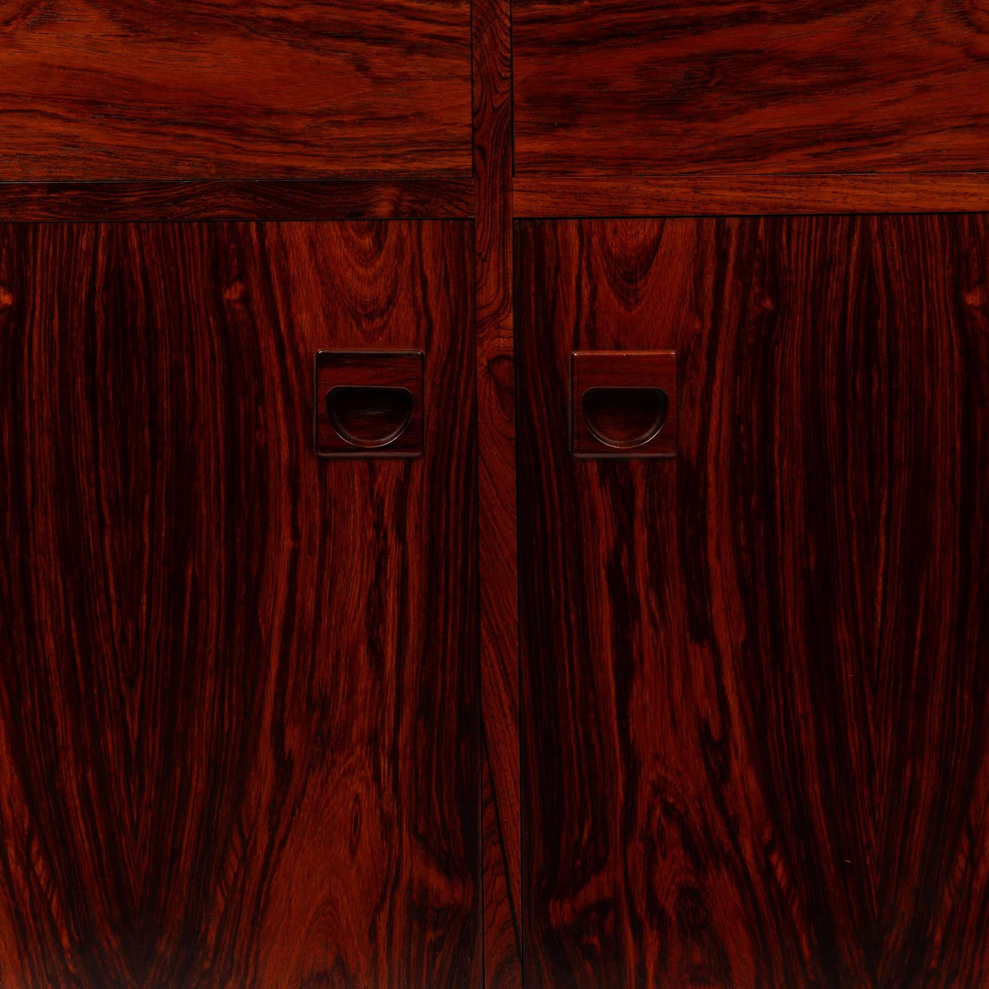 Vintage Brouer Møbelfabrik Rosewood Sideboard Credenza 1960s 3