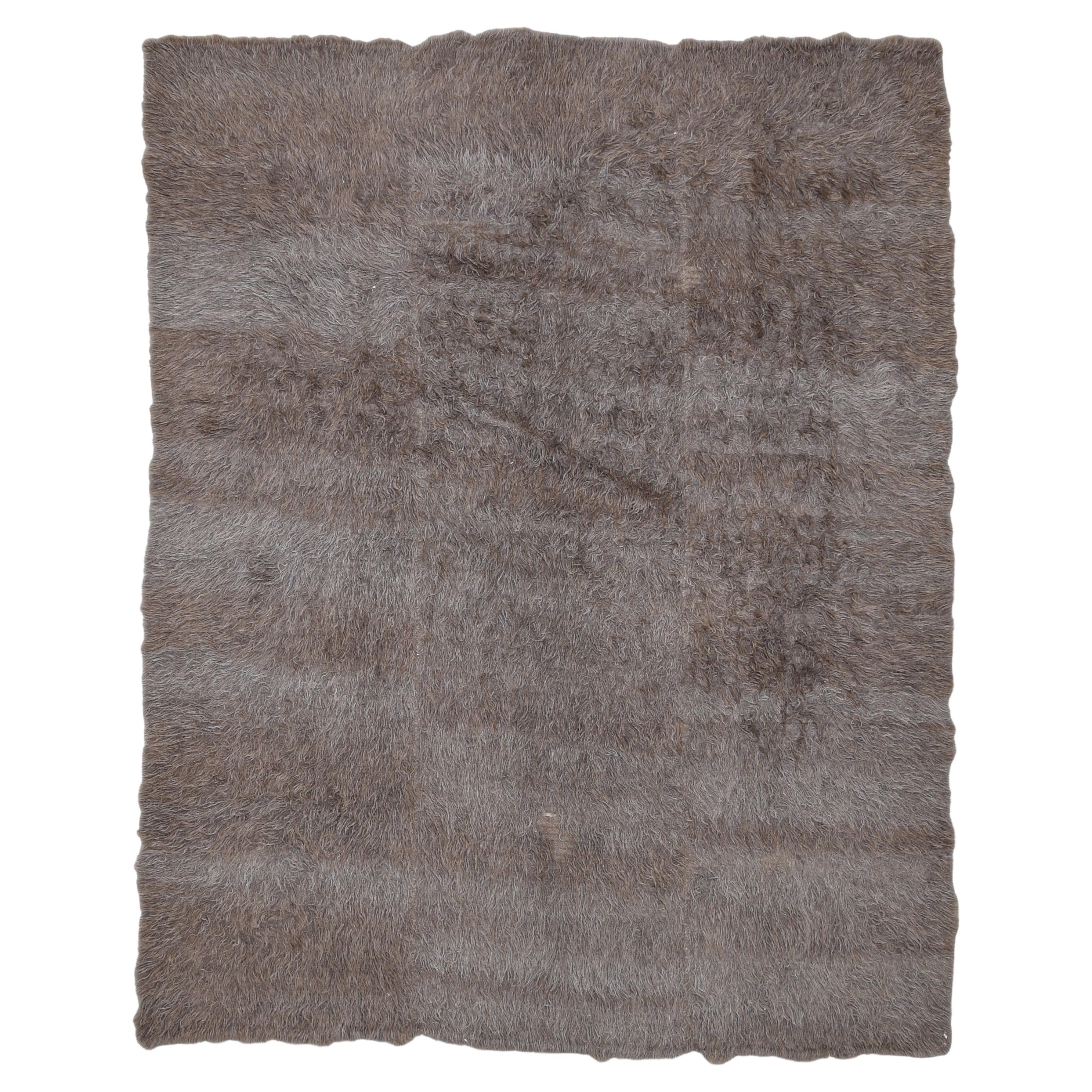 Tappeto Tulu Blanket Shag vintage marrone e grigio 8'1''x10'1''