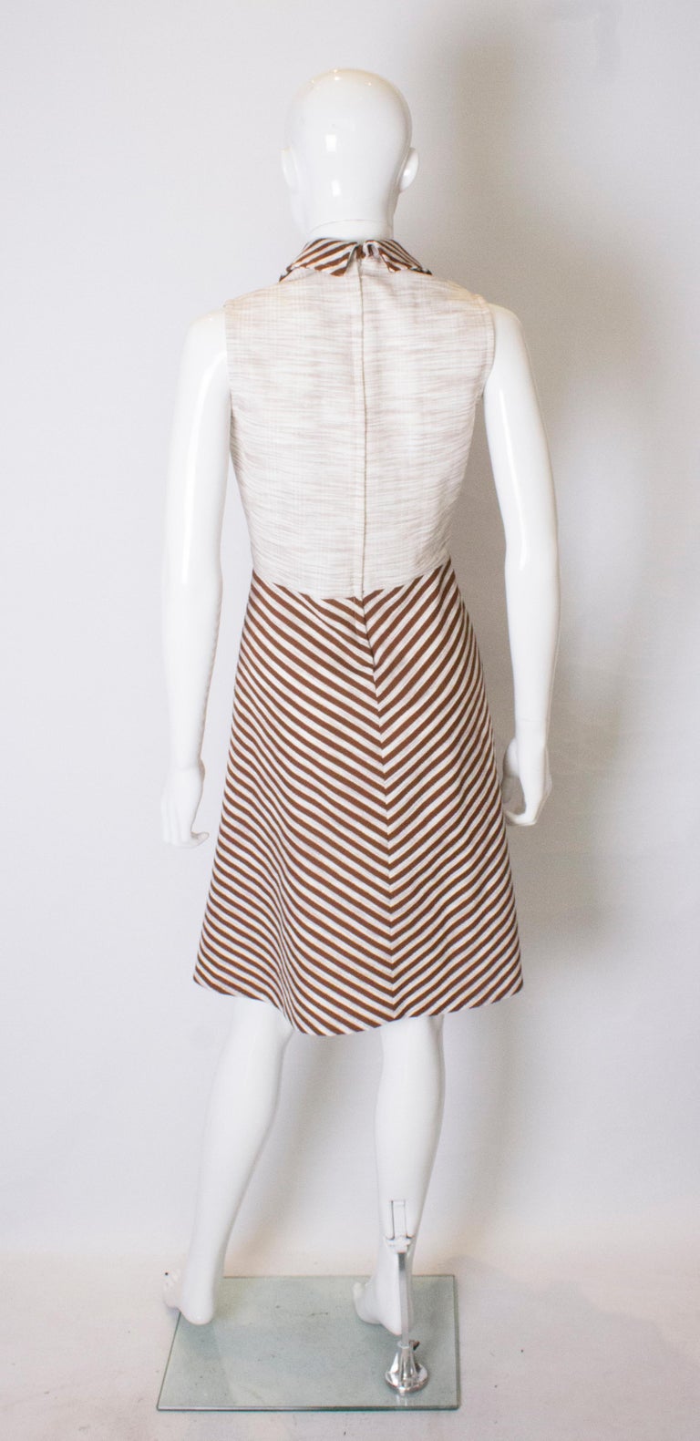 brown applique dress Zimmermann Rebellion Stripe Rope Trim Mini Dress main image 1