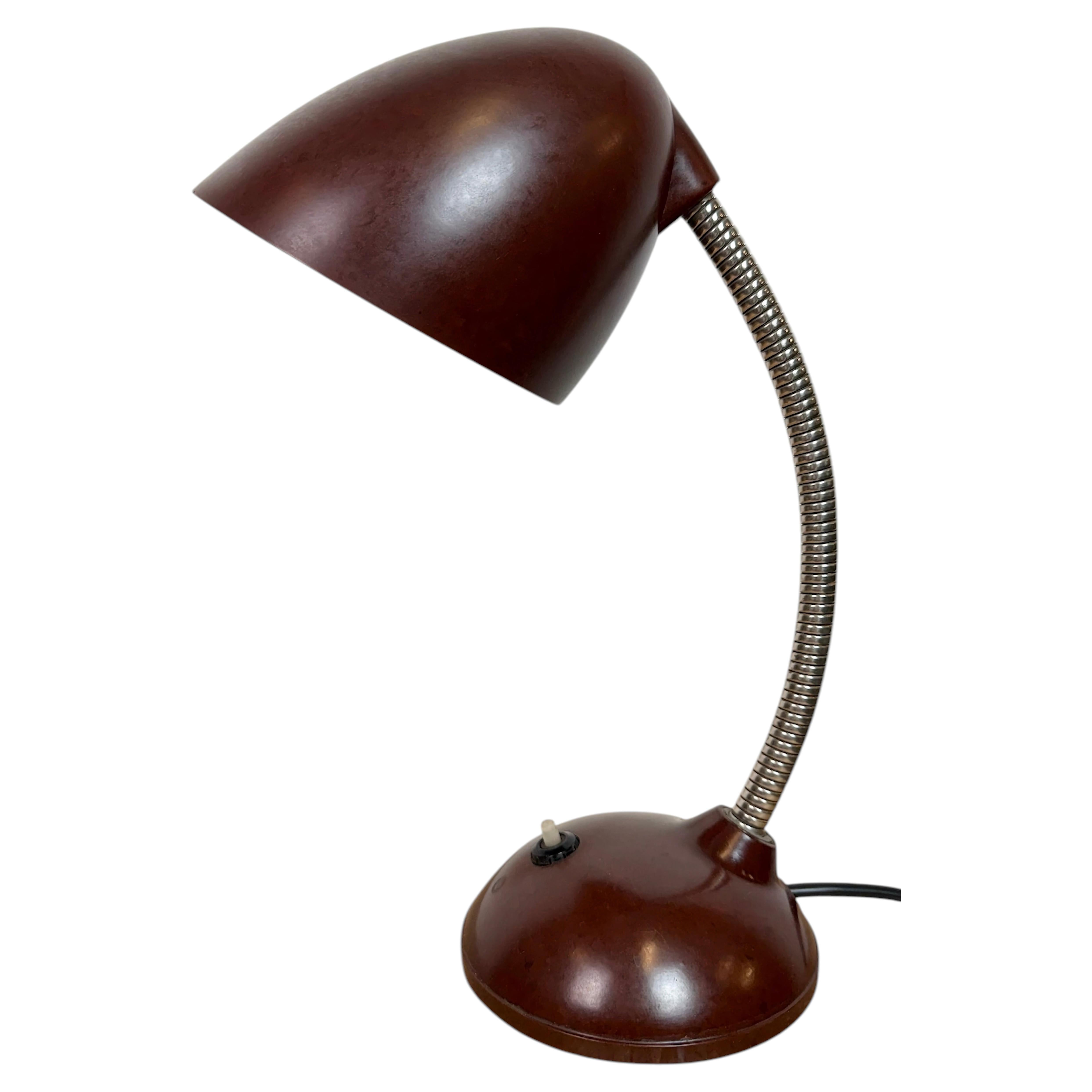 Vintage 1950s Double Gooseneck Bullet Lamp at 1stDibs | double