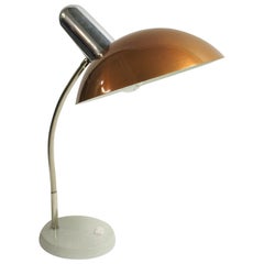 Vintage Brown Desk Lamp, 1970s