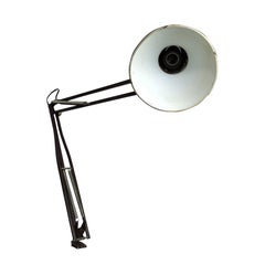 Vintage Brown Desk Lamp, 1960s