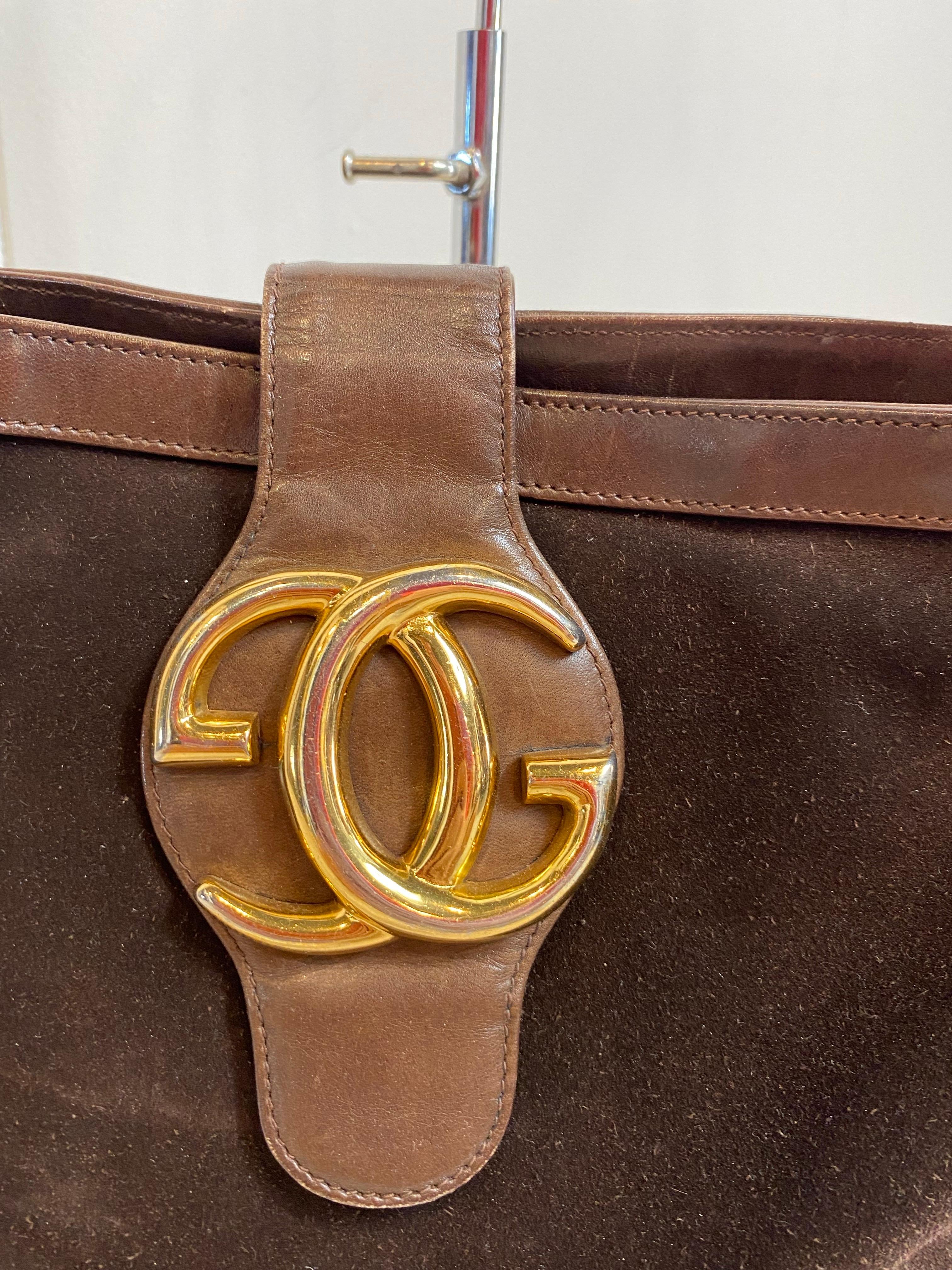Bolso vintage marrón de Gucci. en Excelente estado para la venta en Carnate, IT