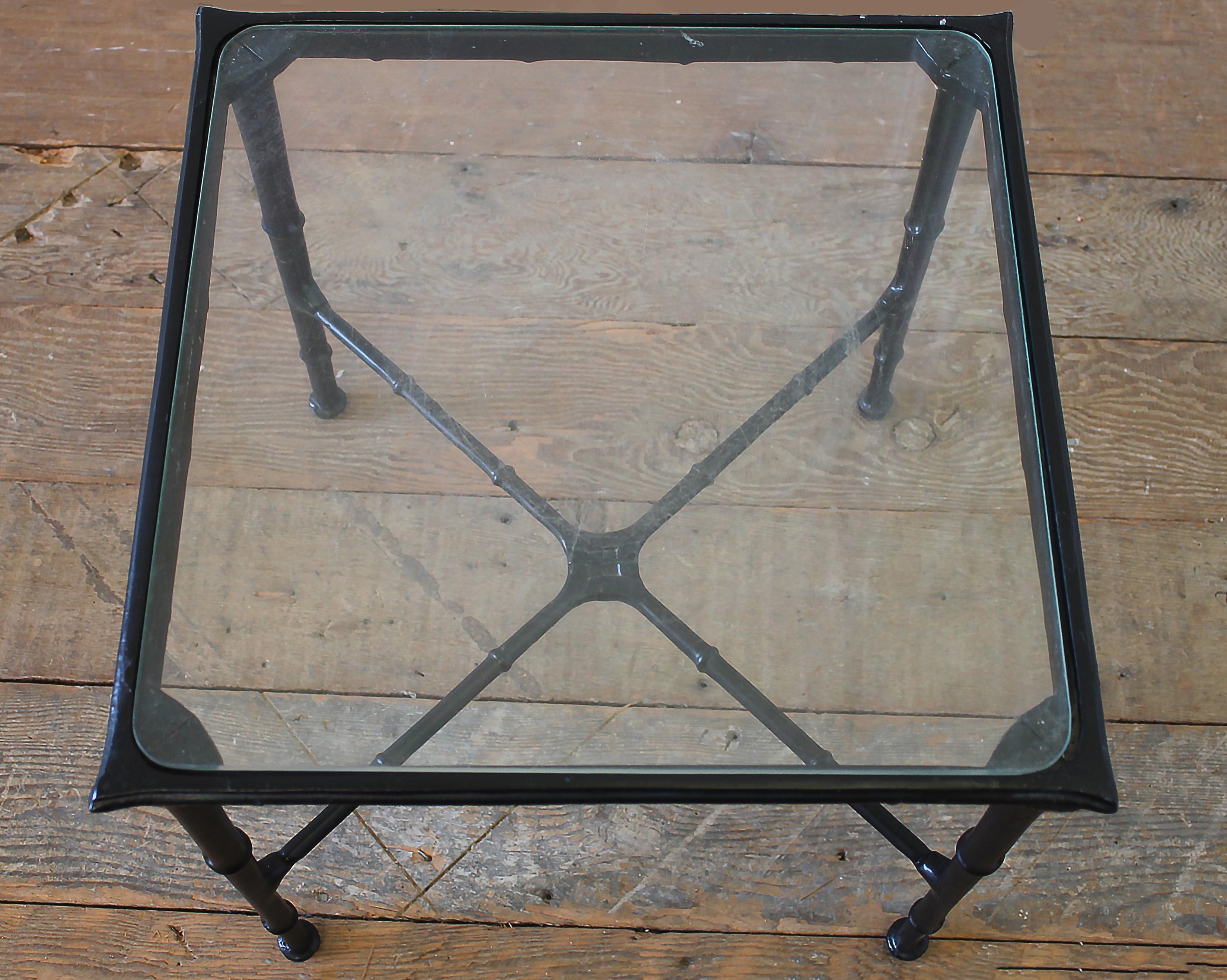 brown jordan side table
