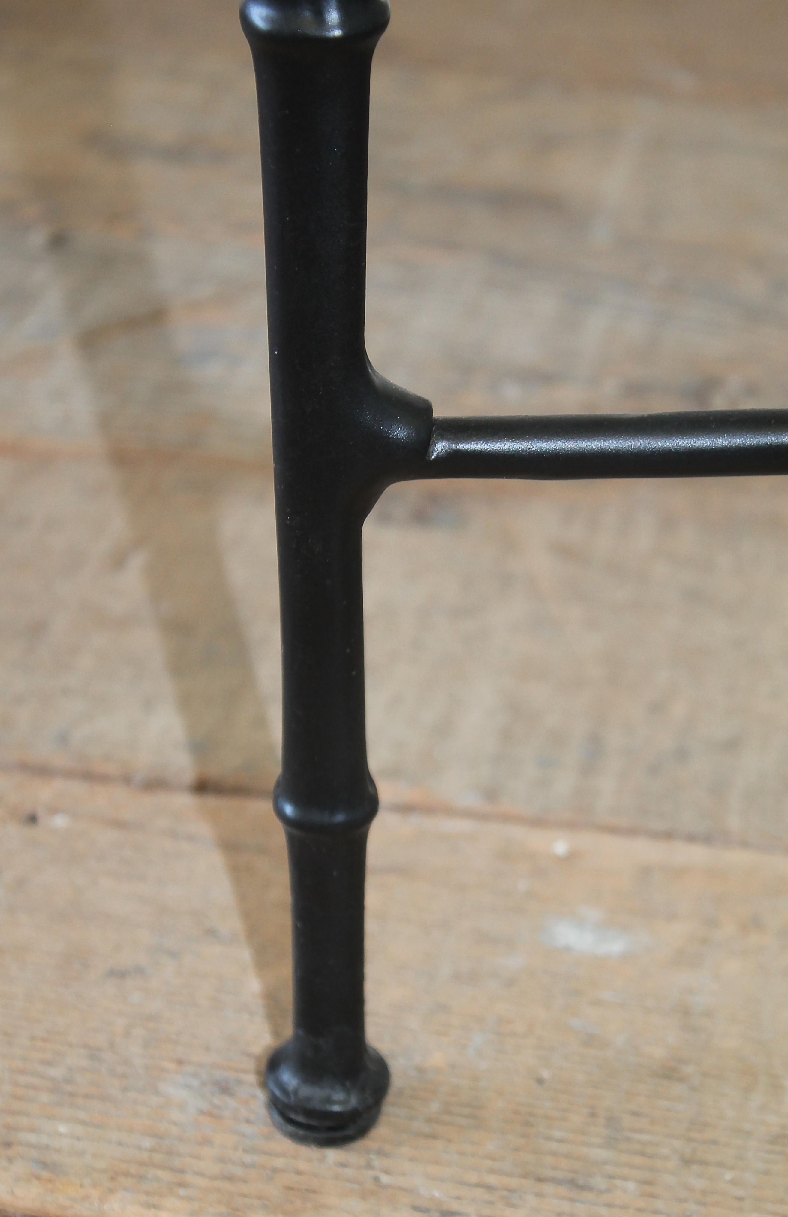Aluminum Vintage Brown Jordan Calcutta Side Tables, Pair