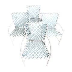 Vintage Brown Jordan Outdoor Patio Chairs Troptione Strapped
