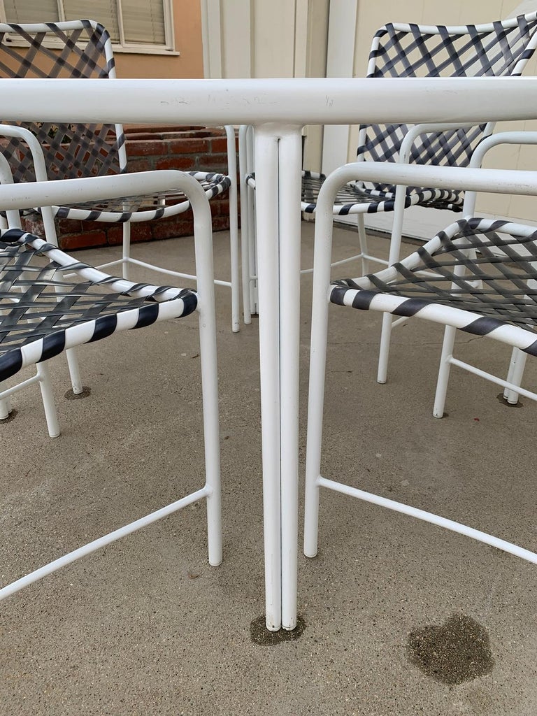 Vintage Brown Jordan Patio Set from the Tamiami Collection 1 Table and
