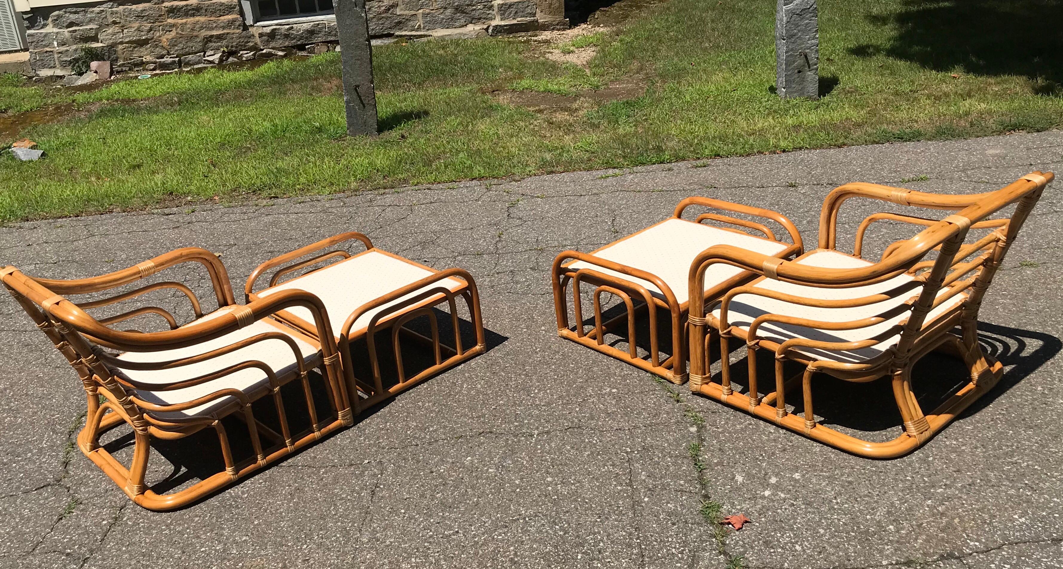 vintage brown jordan rattan furniture