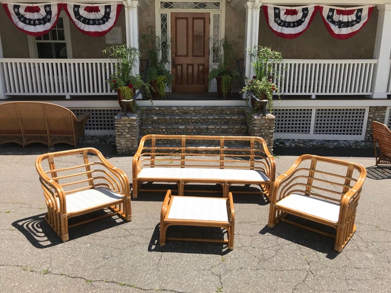 Vintage Brown Jordan Rattan Porch Furniture at 1stDibs brown jordan
