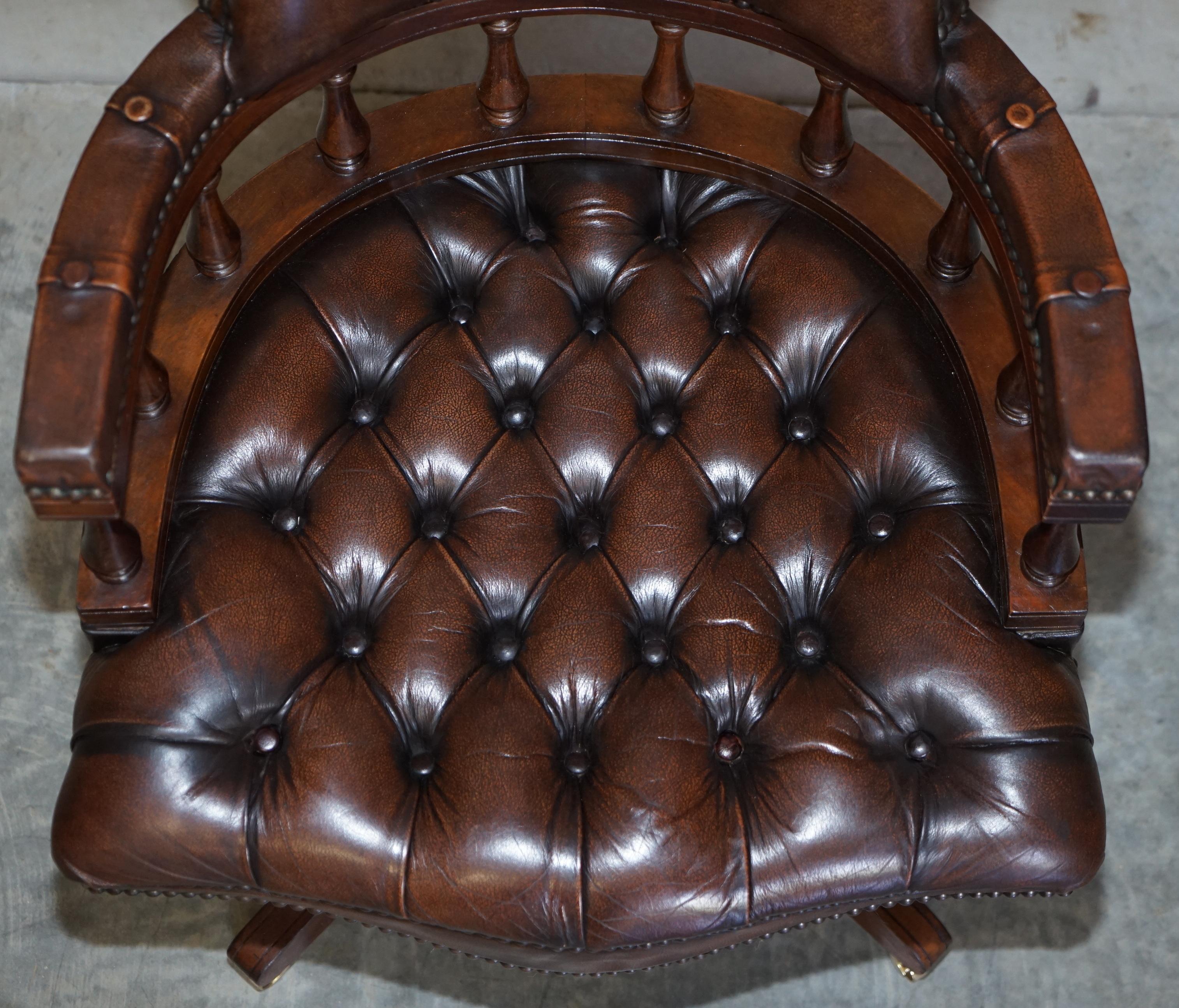 captains chair leather