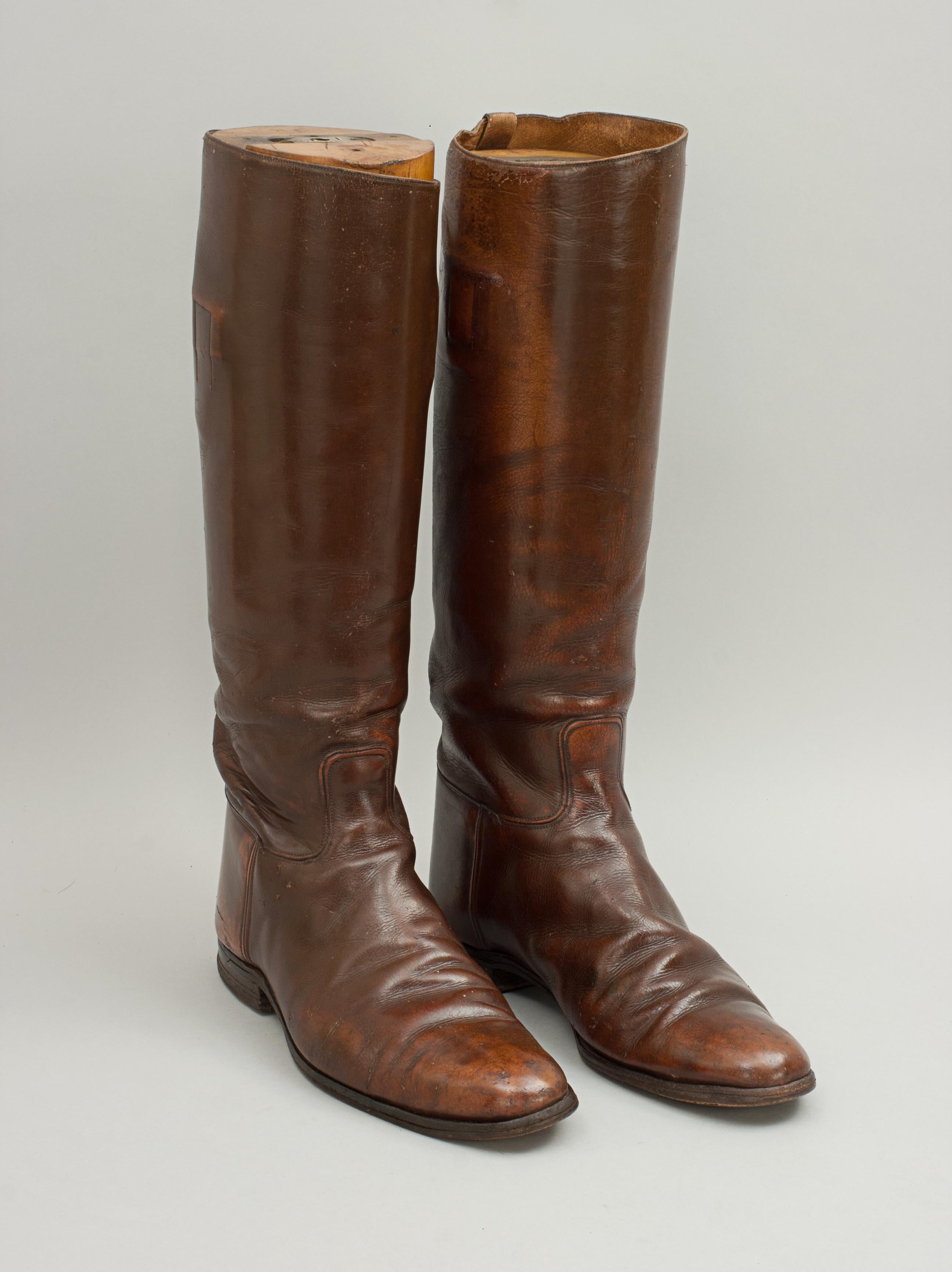 reiterstiefel braun