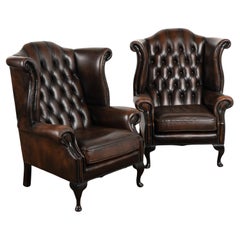 Chesterfield Wingback Chairs