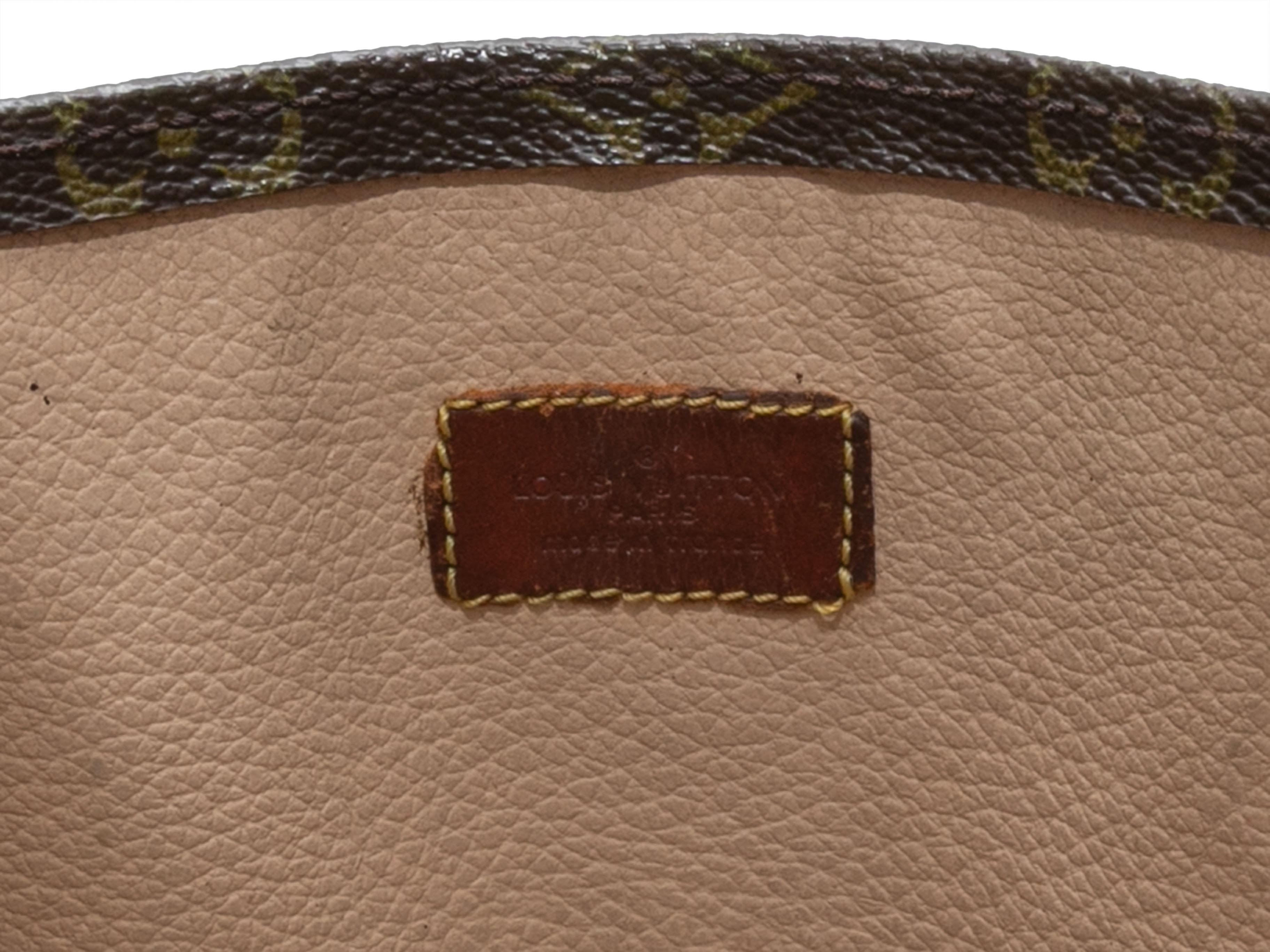 Women's Vintage Brown Louis Vuitton 1980s Sac Plat Bag