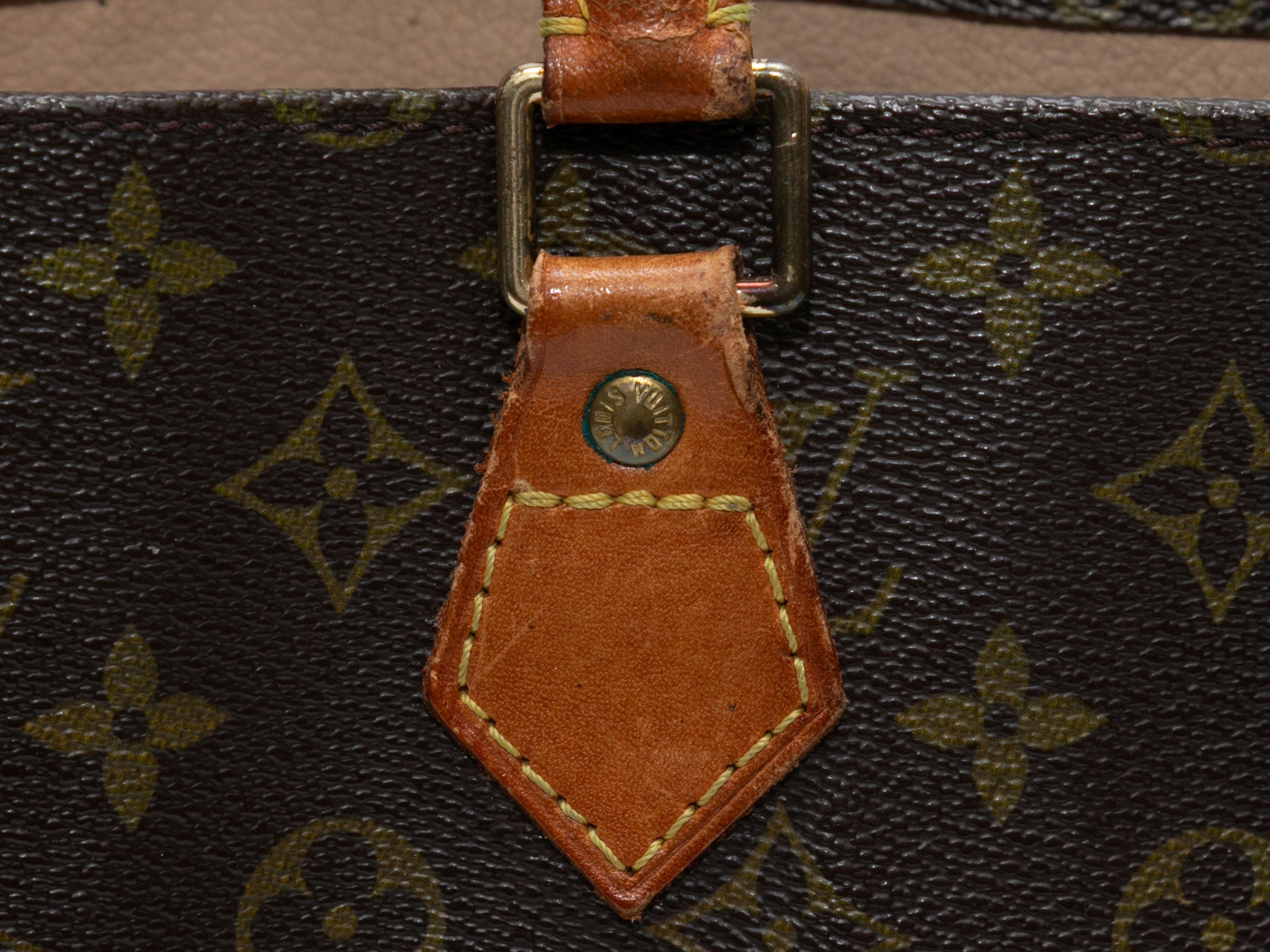 Vintage Brown Louis Vuitton 1980s Sac Plat Bag 2
