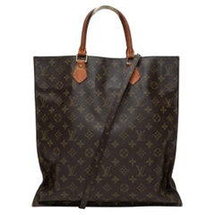 Vintage Brown Louis Vuitton 1980s Sac Plat Bag