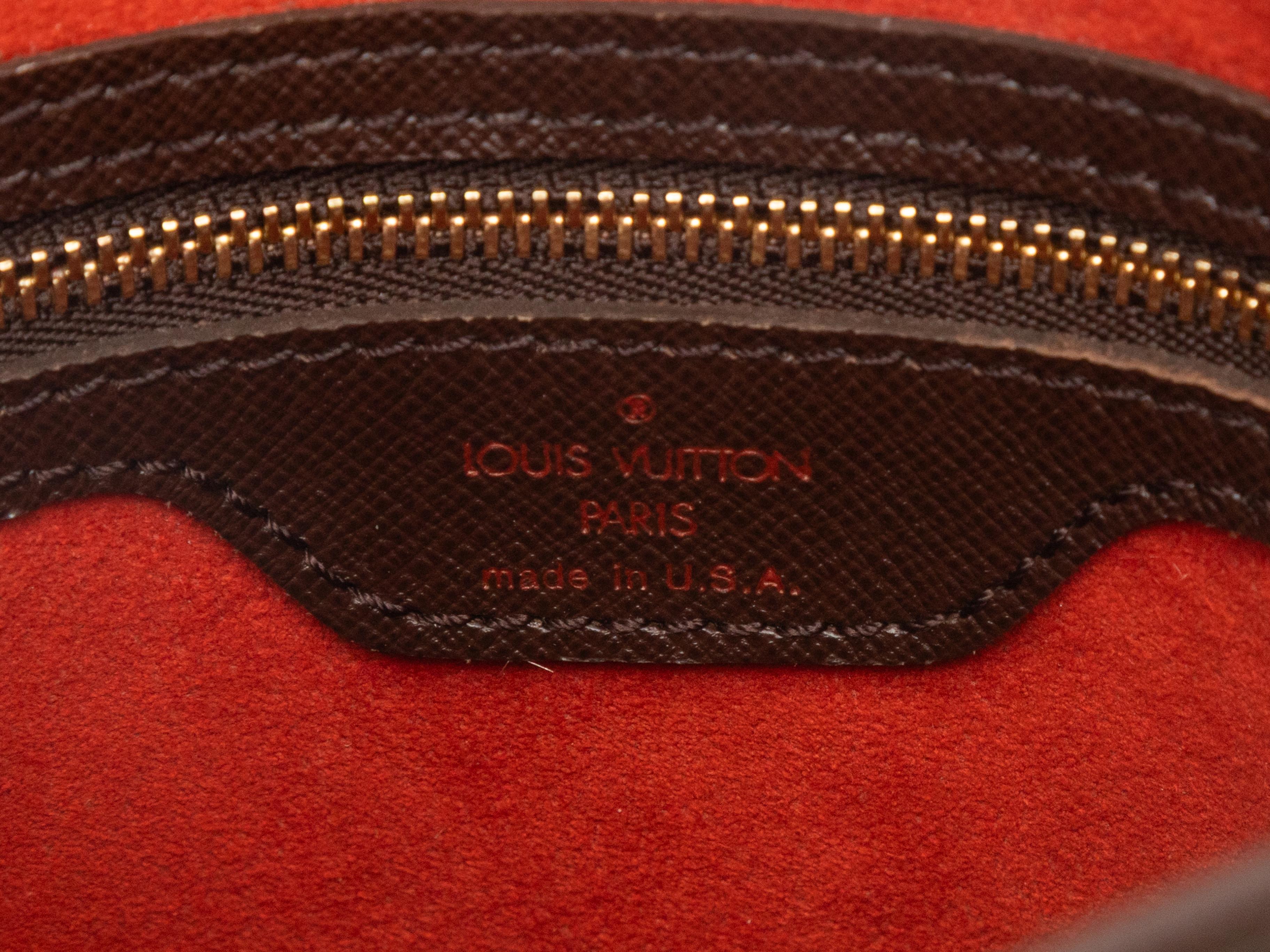 De las mujeres Bolso Vintage Marrón Louis Vuitton Damier Ebene Marais en venta