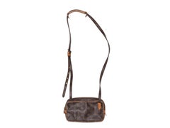Vintage Brown Louis Vuitton Marly Bandouliere Crossbody Bag