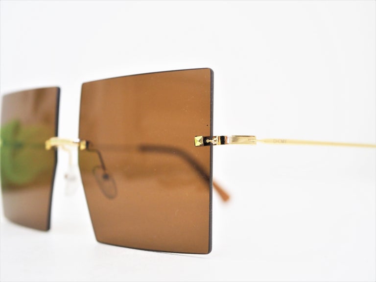 Vintage brown sunglasses For Sale at 1stDibs