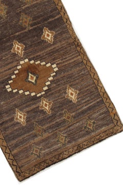 Tappeto Vintage Brown Turkish Tulu 4' X 6'7