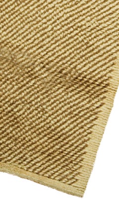 Vintage Turkish Tulu Rug, Hand-Woven Wool, 3'8 x 6'8, 1940