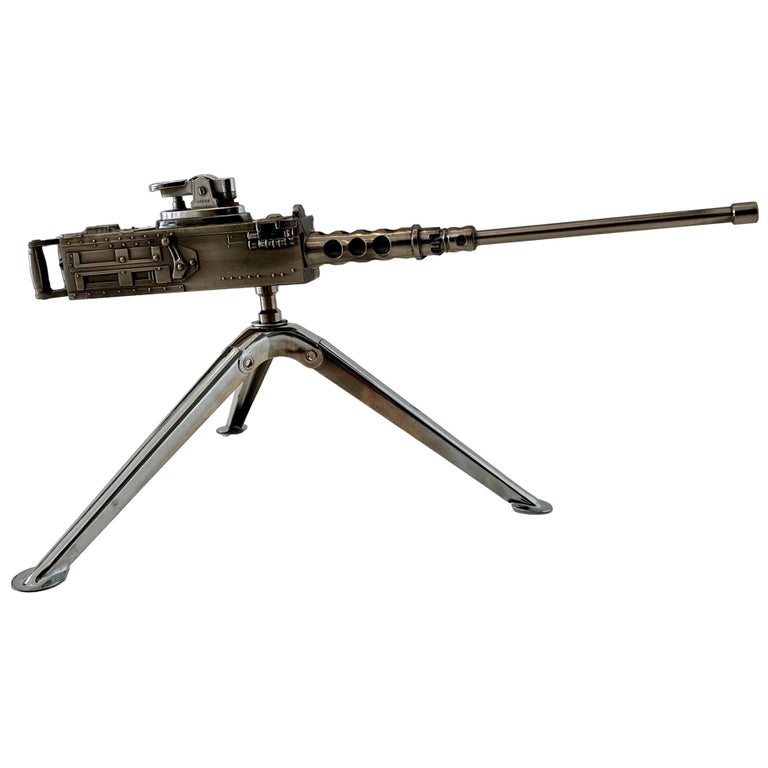 machine gun cigarette lighter Vintage Browning M2 Machine Gun Lighter at 1stDibs