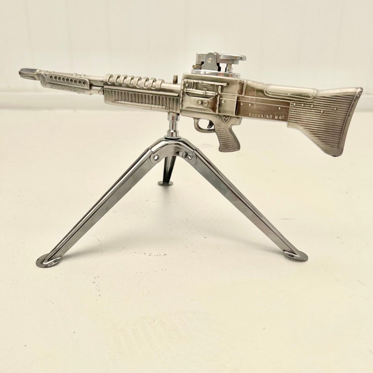 Vintage Browning M60 Machine Gun Lighter, 1980s Japan at 1stDibs