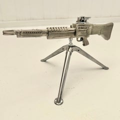 Vintage Browning M60 Machine Gun Lighter, 1980s Japan