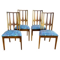 Vintage Broyhill Brasilia Dining Chairs Set of 4 Mid-Century Modern, 1950s