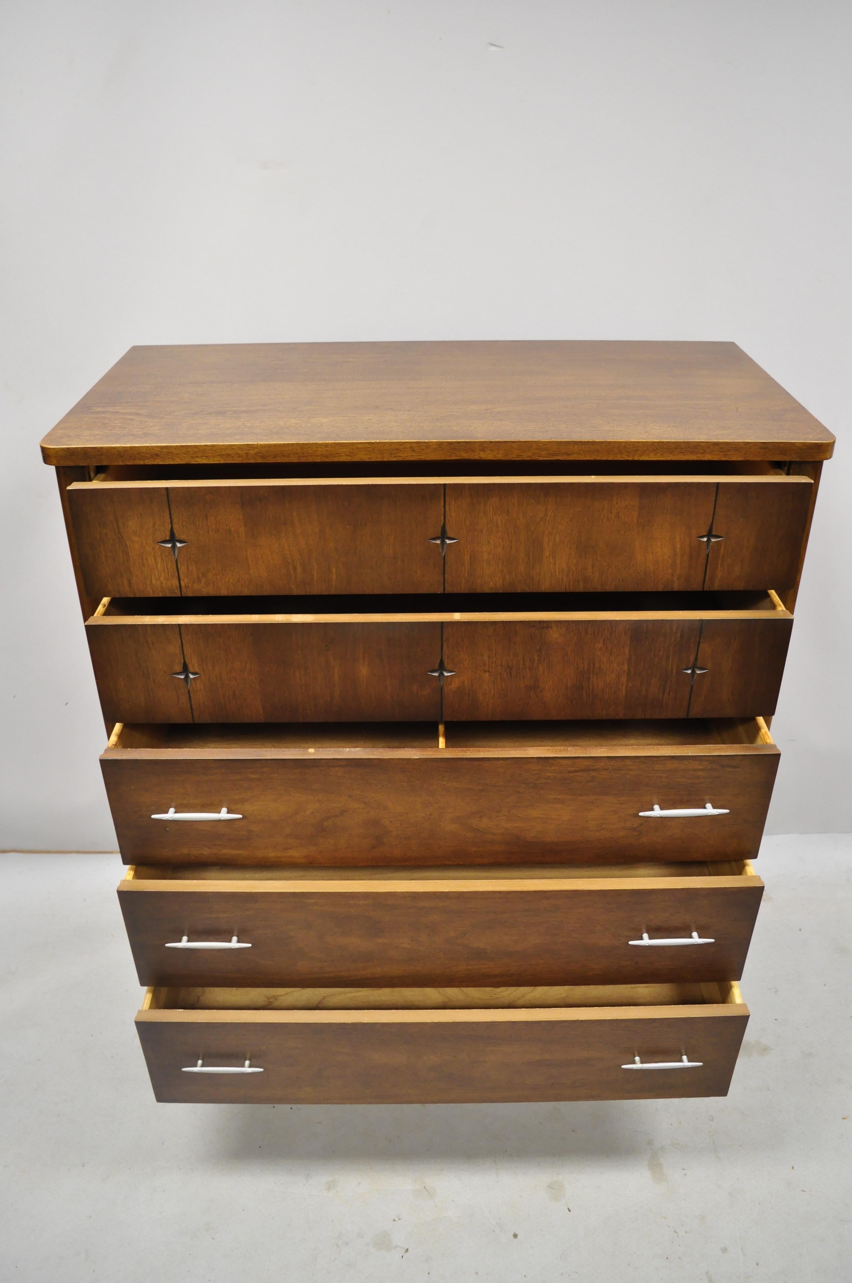 vintage mid century modern chest of drawers