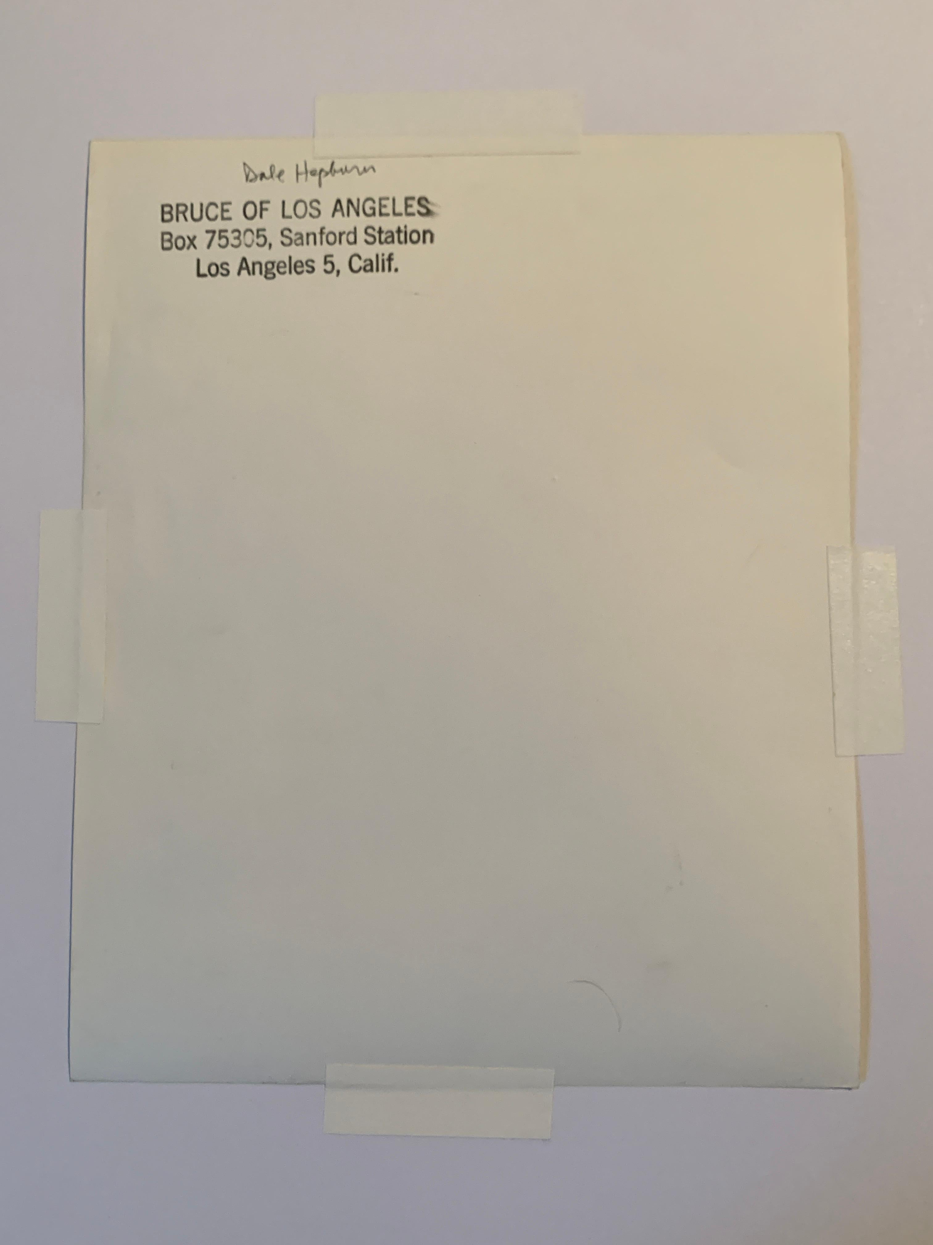 Bruce of Los Angeles d'epoca, set di fotografie maschili originali in bianco e nero in vendita 2